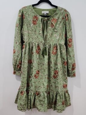 Andres Otalora Floral Dress